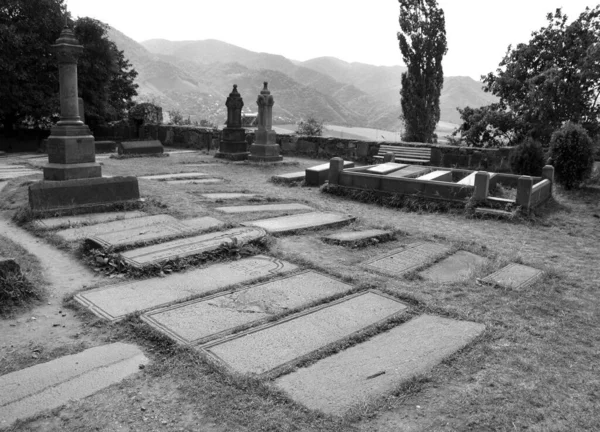 Haghpat Armenia Cementerio Del Monasterio Haghpat Haghpatavank Complejo Monasterios Medievales —  Fotos de Stock