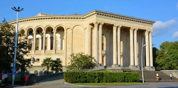 Kutaisi Georgie 2019 Théâtre Dramatique Géorgien Lado Meskhishvili Centre Kutaisi — Photo