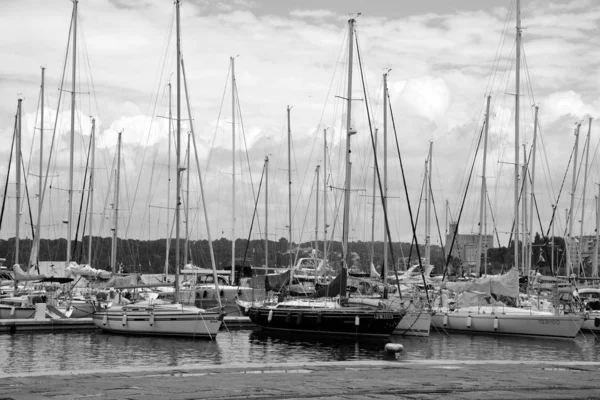 Yachts Dans Marina Port Marseille — Photo