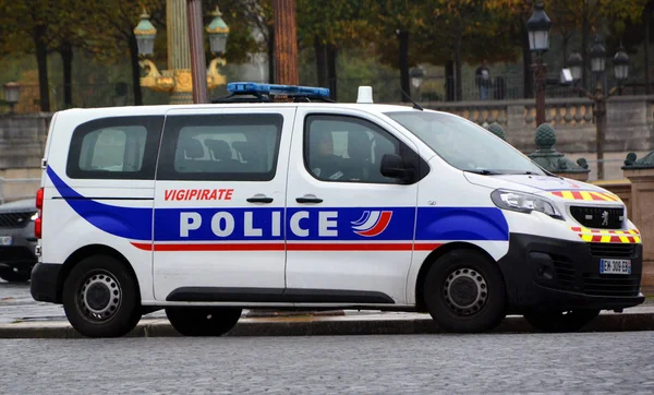 Taxi Police Car City — Stock Photo, Image