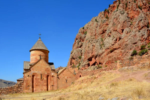 Monasteria Noravanca Armenia Agosto 2017 Famoso Monastero Noravank Punto Riferimento — Foto Stock