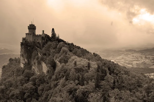 Vista Del Castillo Salzburg Austria — Foto de Stock