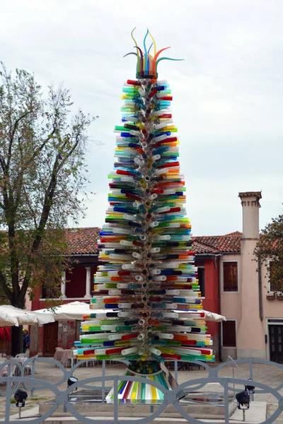 stock image Tree statue in Venice, Italy