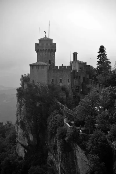 Vista Ciudad San Marino — Foto de Stock