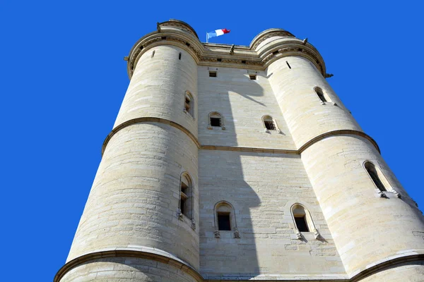 Vista Exterior Del Castillo Vincennes Chateau Vincennes Fortaleza Real Francesa —  Fotos de Stock