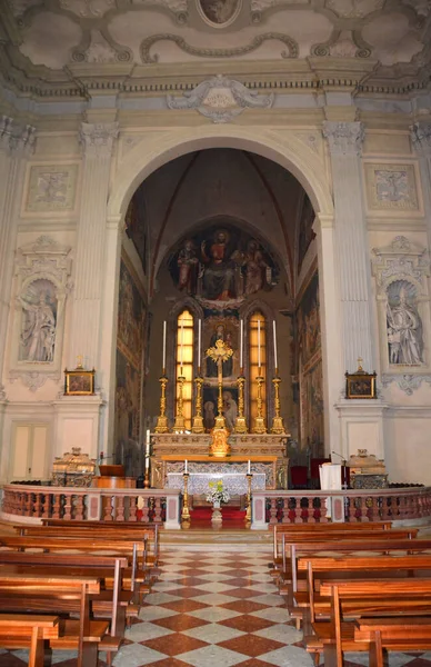 Wnętrze Kościoła Jerzego Watykanie — Zdjęcie stockowe