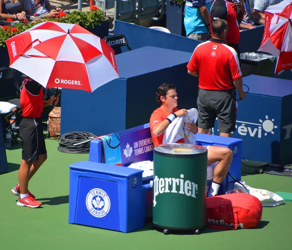 Ουασινγκτον Αυγουστοσ Henri Laaksonen Sui Πέφτει Στον Dominic Thiem Aut — Φωτογραφία Αρχείου