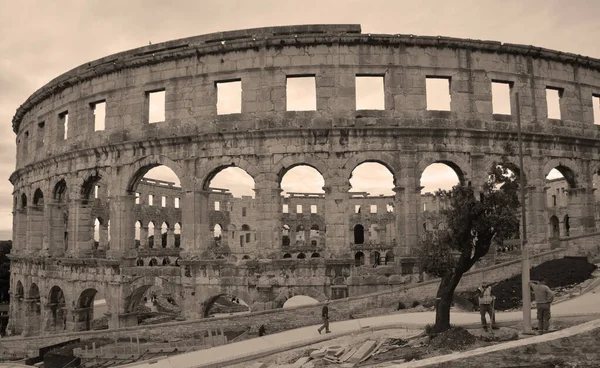 Kolosseum Rom Italien — Stockfoto