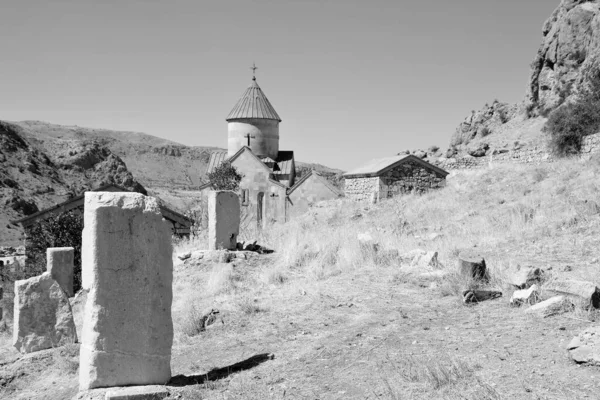 Monasteria Noravanca Armenia Famoso Monastero Noravank Punto Riferimento Nella Provincia — Foto Stock