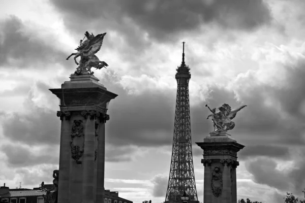 Ancienne Arcchitecture Paris France — Photo