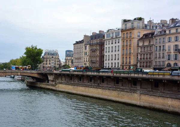 Vista Las Orillas Del Río Sena París Francia Julio 2017 —  Fotos de Stock