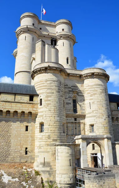 Kasteel Vincennes Chateau Vincennes Xiv Xvii Eeuw Frans Koninklijk Fort — Stockfoto