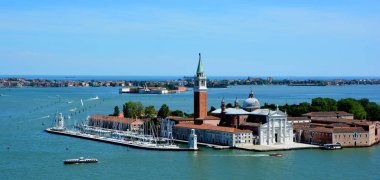 Giorgio Maggiore Venedik - Binalar ve ada konsepti