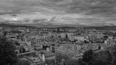 Roma şehrinin manzarası