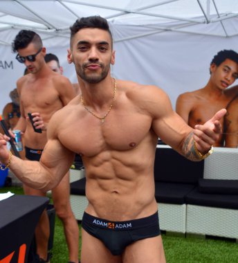 Montreal QuEBEC CANADA 08: 19 19: 18: Montreal Onur Kutlamaları için Toplum Günü. Bu etkinliğin içermesi, eğitmesi ve eğlendirmesi...