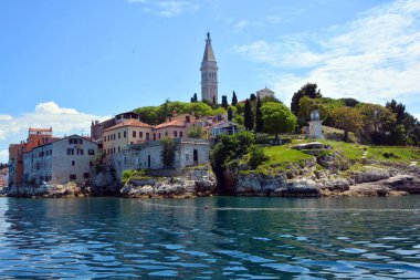 Eski Budva 'nın manzarası, mongol.