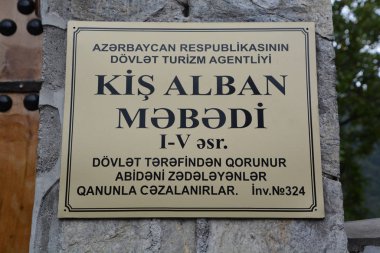 Eski kasabanın işareti.