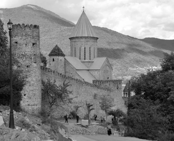 Castello Medievale Nel Caucaso — Foto Stock