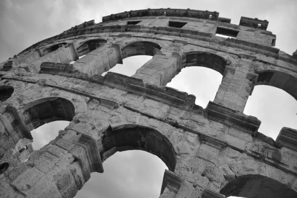 Roman Colosseum Roma Itália — Fotografia de Stock