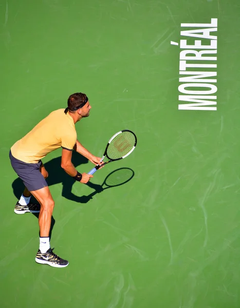 2011 Montreal Augus7 Roger Federer Court Montreal Rogers Cup August — 스톡 사진