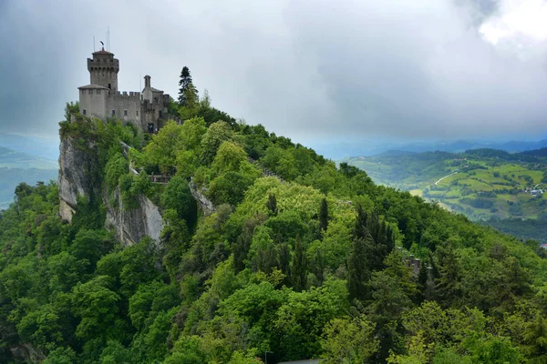 Castillo Del Tirol Schloss Tirol Castel Tirolo Dorf Tirol Cerca — Foto de Stock