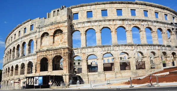 Vista Sul Colosseo Roma Italia — Foto Stock