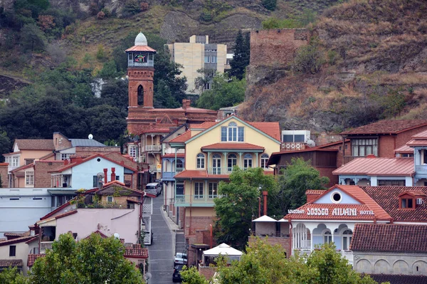 Tbilisi Georgia Mesquita Sexta Feira Jumah Árabe Está Localizada Coração — Fotografia de Stock