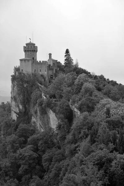 Castelo Preto Branco — Fotografia de Stock