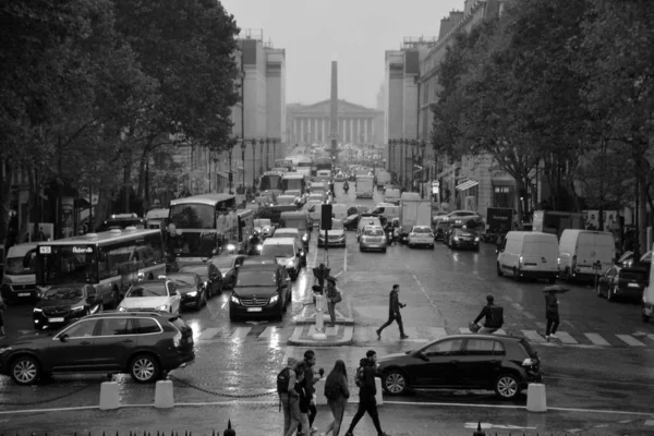 Rua Cidade Paris Fundo — Fotografia de Stock