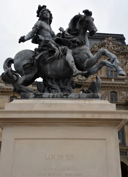 Statua Del Leone Roma — Foto Stock