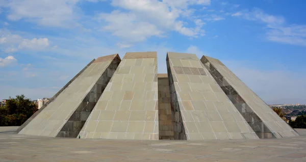 Yerevan Armenia Tsitsernakaberd Armenian Genocide Memorial Complex Armenia Official Memorial — Stock Photo, Image