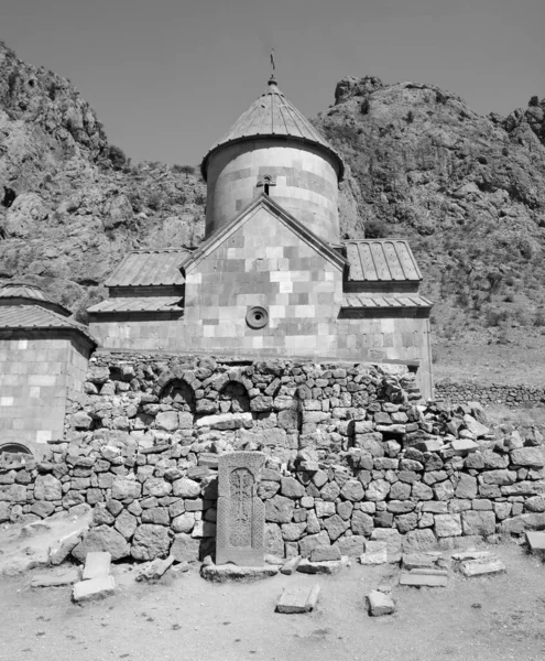 Monasteria Noravanca Armenia Agosto 2017 Famoso Monastero Noravank Punto Riferimento — Foto Stock