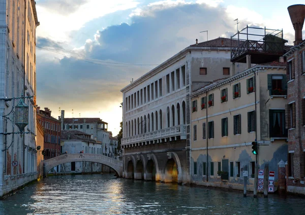 Grand Canal Venetië Italië — Stockfoto