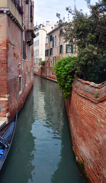 Venetië Italiaans Oude Stad Aan Het Kanaal — Stockfoto