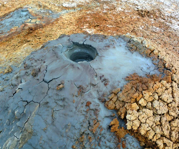 Lervulkaner Gobustan Nära Baku Azerbajdzjan Lervulkan Eller Lerkupol Landform Som — Stockfoto