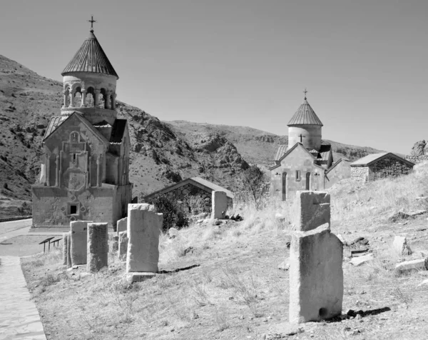 Monasteria Noravanca Armenia Famoso Monastero Noravank Punto Riferimento Nella Provincia — Foto Stock