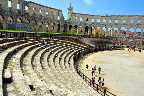 Anfiteatro Romano Roma Itália — Fotografia de Stock