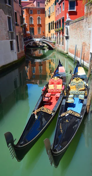 Veneza Itália Detalhes Arquitetônicos Típicos Cidade — Fotografia de Stock