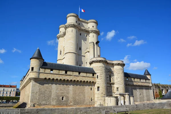 Külső Kilátás Vincennes Castle Chateau Vincennes Xiv Xvii Századi Francia — Stock Fotó