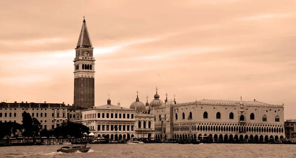 Doge Palace Mark Campanile Venice Italy Europe — Stock Photo, Image