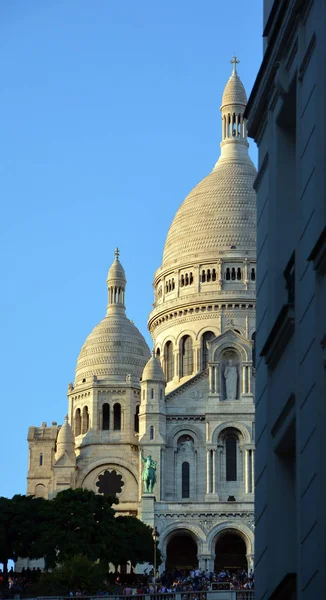 Famosa Basílica Del Sagrado Corazón París — Foto de Stock