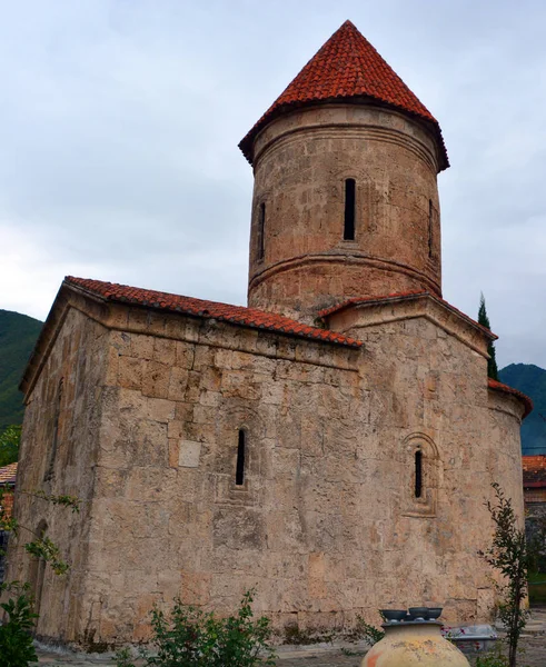 Tbilisi Georgia Metekhi Barrio Hogar Iglesia Homónima Metekhi Asunción —  Fotos de Stock