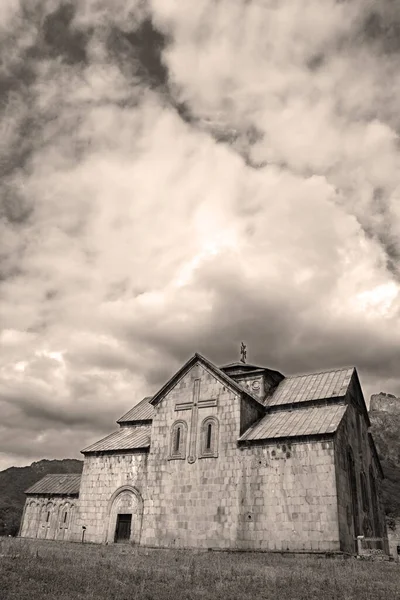 Het Akhtala Fort Klooster Een 10E Eeuws Versterkt Georgisch Orthodox — Stockfoto