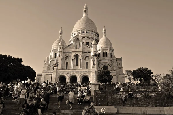 París Francia Junio 2014 Basilica Sacre Couer Montmartre París Francia — Foto de Stock