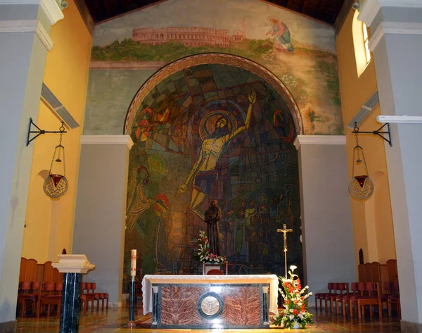 Interior Iglesia Catedral George Jerusalem Israel — Foto de Stock