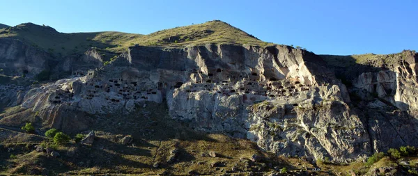 Vardzia Georgia Vardzia Ist Ein Höhlenkloster Südgeorgien Das Von Den — Stockfoto