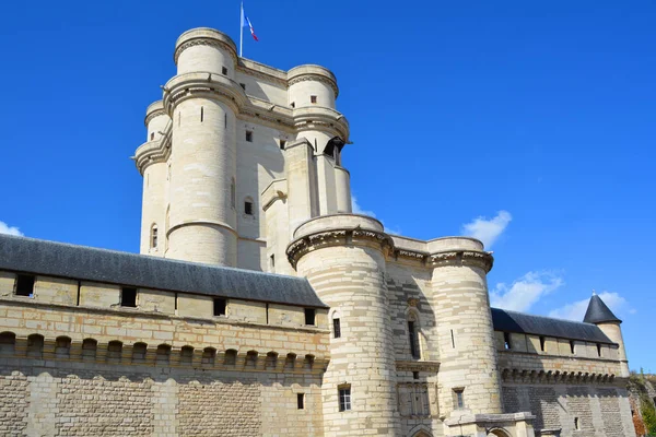 2019 Paris France Chateau Vincennes Massive 프랑스 왕실의 요새이다 — 스톡 사진