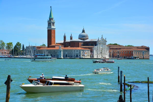 대운하와 이탈리아 베네치아의 마리아 루트에 대성당 — 스톡 사진