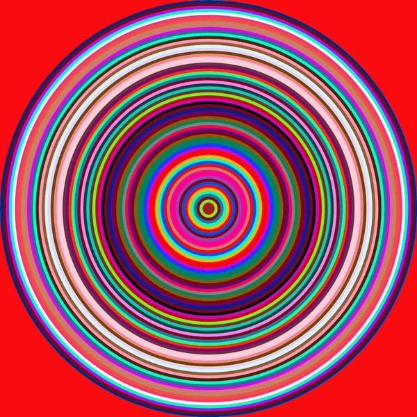 Astratto Sfondo Sfocato Texture Geometrica Multicolore Illustrazione Spirale Spin Pattern — Foto Stock