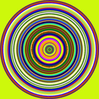 Renkli Çember Arkaplan dokusu